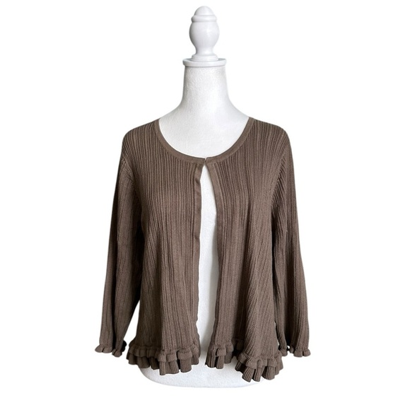 Jeanne Pierre Mudslide Cardigan Sweater Size XL NWT - Picture 17 of 17